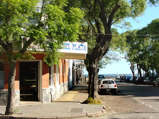 Calle Río de la Plata entre Orinoco y Rambla O'Higgins