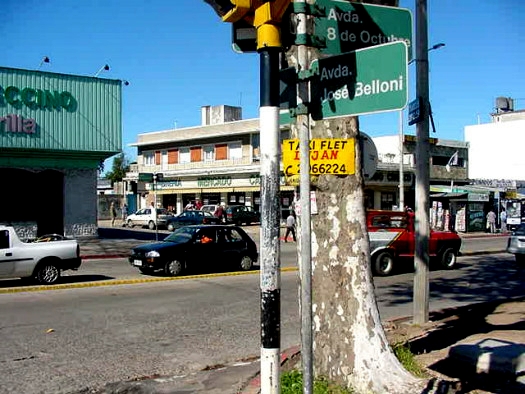 8 de Octubre esquina Belloni y Pirineos