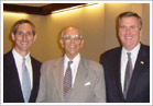 El Embajador Silverstein, El Presidente Batlle y El Gobernador de Florida Bush